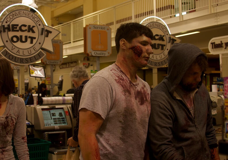 Zombies on their lunch break