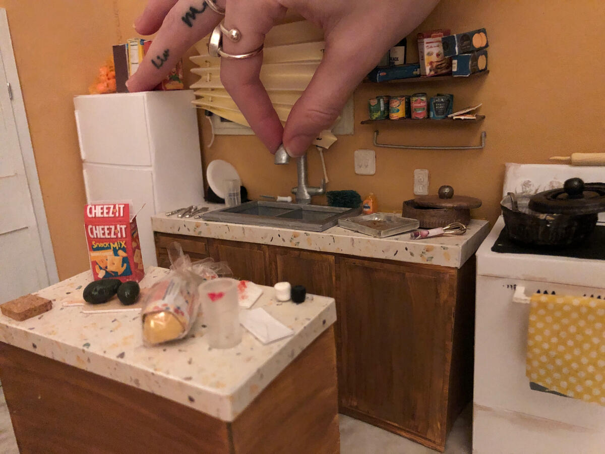 MINIATURES / Another Elizabeth crime scene replica / CLICK FOR MORE