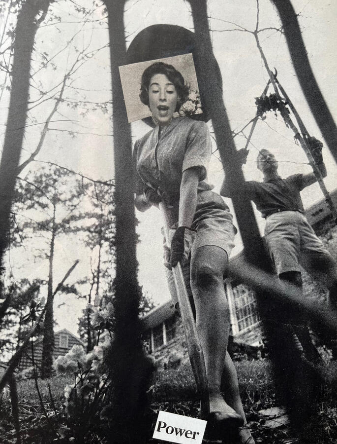 Collage / part of my second solo exhibition in process